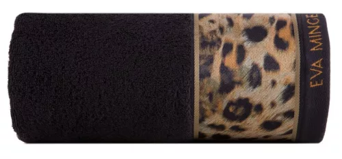 Eva23 minőségi pamut törölköző Fekete 70x140 cm - 500 cm 3db