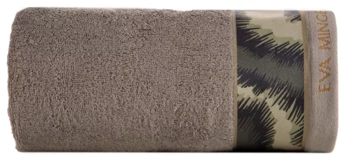 Eva24 minőségi pamut törölköző Sötét bézs 70x140 cm - 500 cm 3db