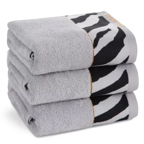 Eva22 minőségi pamut törölköző Ezüst 50x90 cm - 500 cm 6db