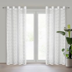 Moni fényáteresztő függöny Fehér 140x250 cm