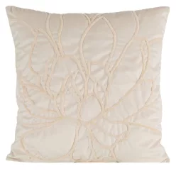 Sandi bársony párnahuzat Krémszín 45x45 cm