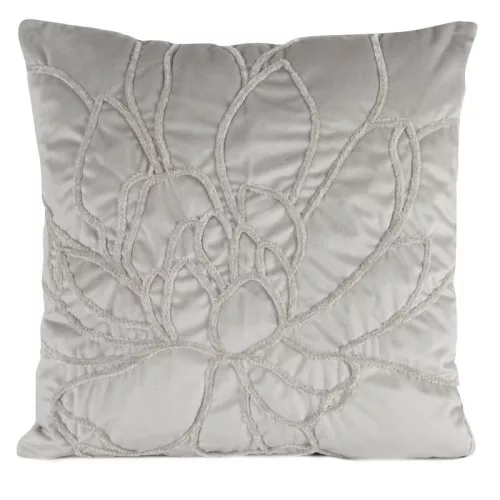 Sandi bársony párnahuzat Ezüst 45x45 cm