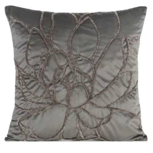 Sandi bársony párnahuzat Acélszürke 45x45 cm