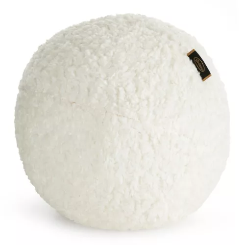 Bukla gömb alakú díszpárna Krémszín