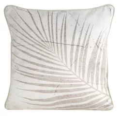 Salma prémium bársony párnahuzat Krémszín 45x45 cm