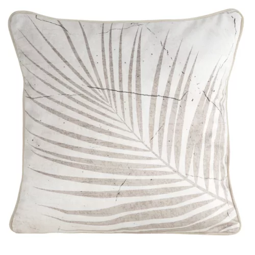 Salma prémium bársony párnahuzat Krémszín 45x45 cm