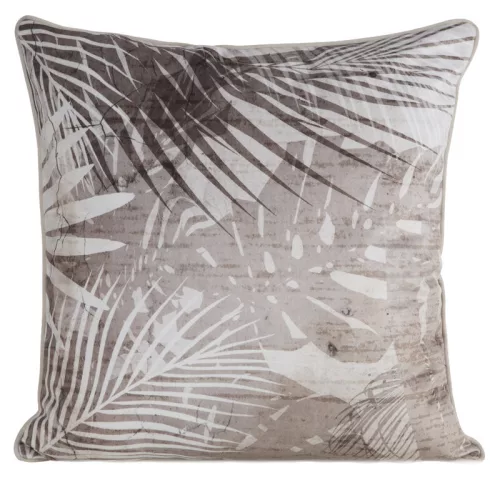 Salma prémium bársony párnahuzat Krémszín 60x60 cm