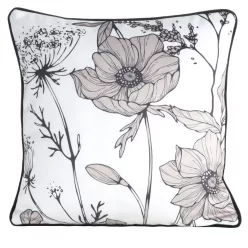 Agnes prémium bársony párnahuzat Fehér 45x45 cm