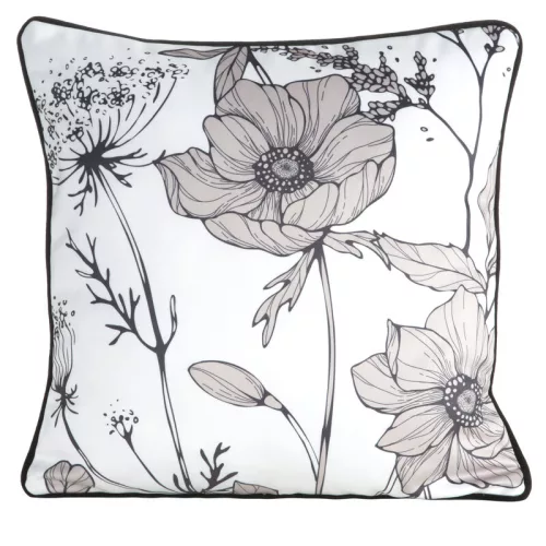 Agnes prémium bársony párnahuzat Fehér 45x45 cm