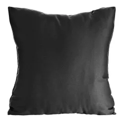 Nova1 pamut-szatén párnahuzat Fekete 40x40 cm 1db