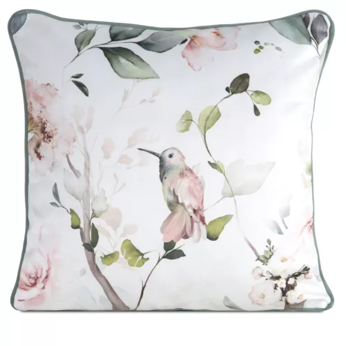 Inez prémium bársony párnahuzat Fehér 45x45 cm