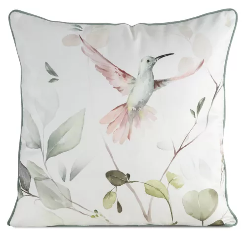 Inez prémium bársony párnahuzat Fehér 60x60 cm