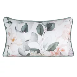 Juliet prémium bársony párnahuzat Fehér 45x30 cm