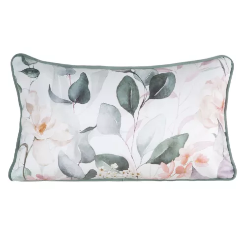 Juliet prémium bársony párnahuzat Fehér 45x30 cm