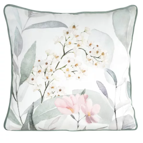 Juliet prémium bársony párnahuzat Fehér 45x45 cm