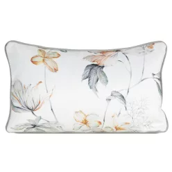 Amelia prémium bársony párnahuzat Fehér 45x30 cm