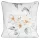 Amelia prémium bársony párnahuzat Fehér 45x45 cm