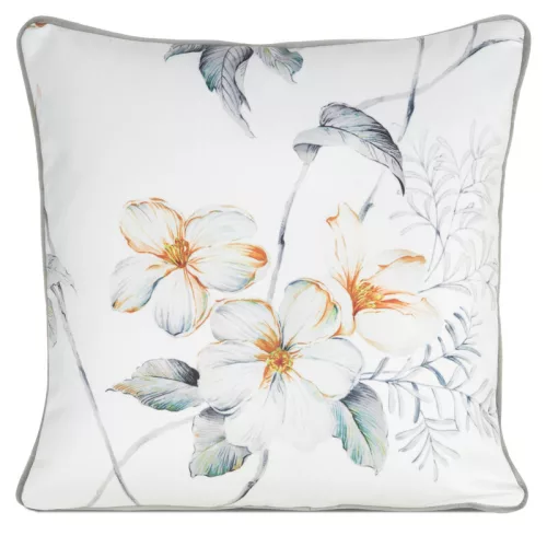 Amelia prémium bársony párnahuzat Fehér 45x45 cm