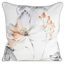 Amelia prémium bársony párnahuzat Fehér 60x60 cm