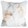 Amelia prémium bársony párnahuzat Fehér 60x60 cm