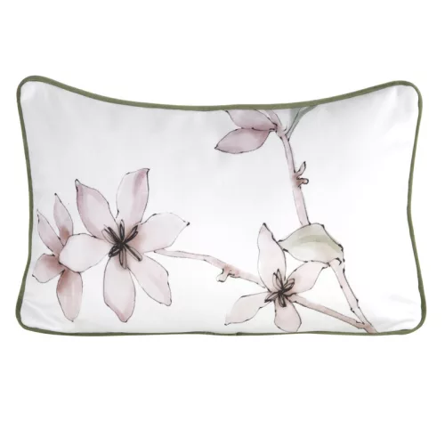 Bianca prémium bársony párnahuzat Fehér 45x30 cm