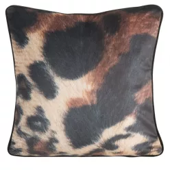 Eva Minge bársony párnahuzat Barna 45x45 cm