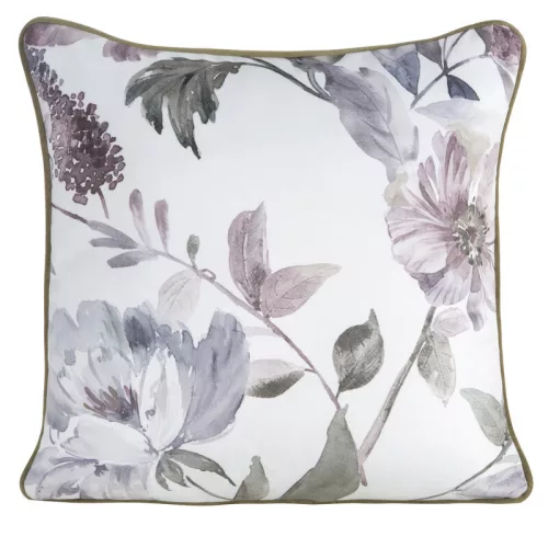 Rosalia prémium bársony párnahuzat Fehér 45x45 cm