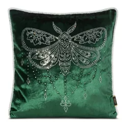 Royal bársony párnahuzat Sötétzöld 45x45 cm