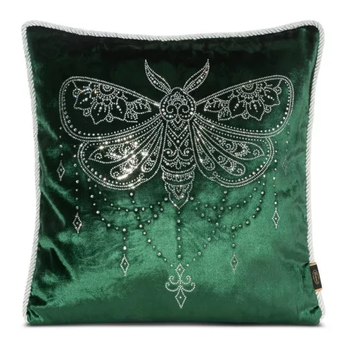 Royal bársony párnahuzat Sötétzöld 45x45 cm