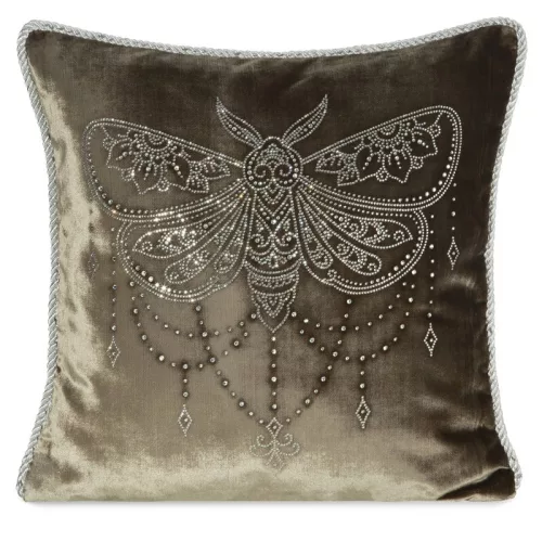 Royal bársony párnahuzat Sötét bézs 45x45 cm