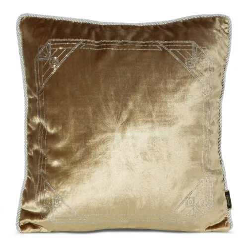 Royal bársony párnahuzat Mézsárga 45x45 cm