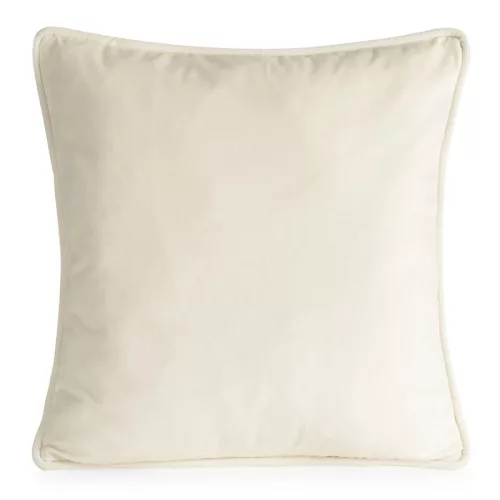 Velvet bársony párnahuzat Krémszín 45x45 cm