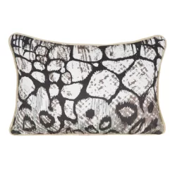 Ming11 díszpárnahuzat Fekete 30x45 cm