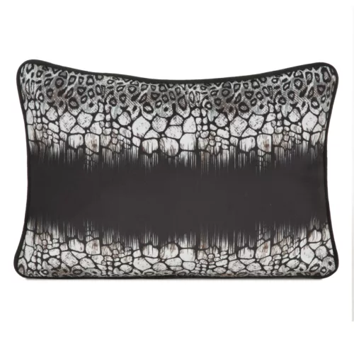 Eva17 díszpárnahuzat Fekete 30x45 cm
