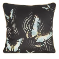 Eva15 díszpárnahuzat Fekete 45x45 cm