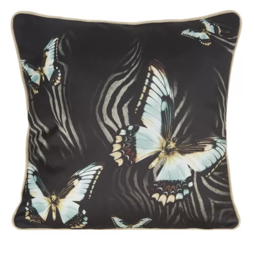 Eva15 díszpárnahuzat Fekete 45x45 cm