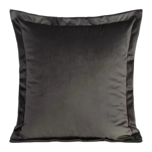 Ria bársony párnahuzat Grafit 45x45 cm 2db