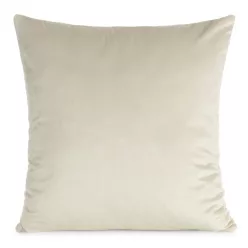 Gaja bársony párnahuzat Világosbézs 45x45 cm