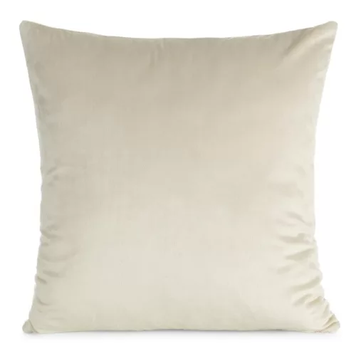 Gaja bársony párnahuzat Világosbézs 45x45 cm