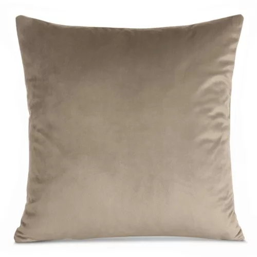 Gaja bársony párnahuzat Sötét bézs 45x45 cm
