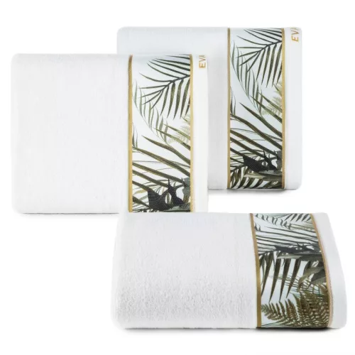 Eva17 minőségi pamut törölköző Fehér 50x90 cm - 500 cm 6db