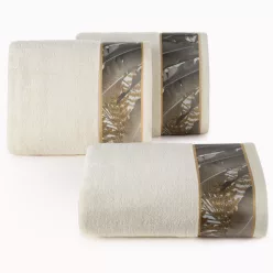   Eva17 minőségi pamut törölköző Bézs 70x140 cm - 500 cm 3db