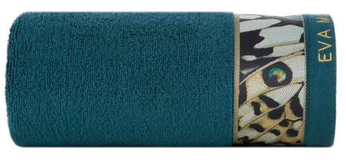 Eva15 minőségi pamut törölköző Sötét türkiz 30x50 cm - 500 cm 6db