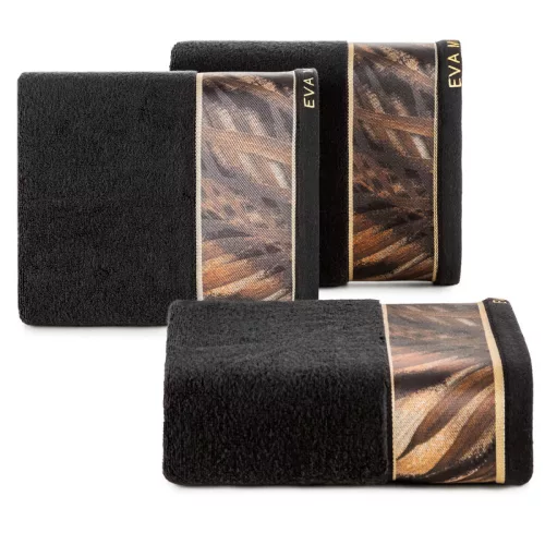 Minge11 Eva Minge törölköző Fekete 50x90 cm - 500 cm 6db