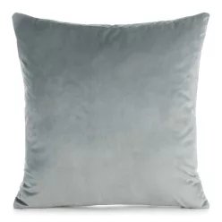 Gaja bársony párnahuzat Ezüst 45x45 cm