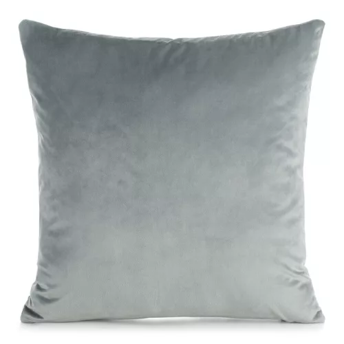 Gaja bársony párnahuzat Ezüst 45x45 cm
