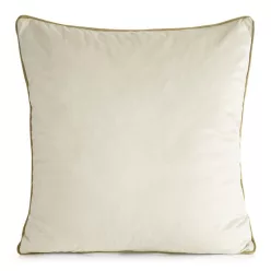 Gaja2 bársony párnahuzat Világosbézs 45x45 cm