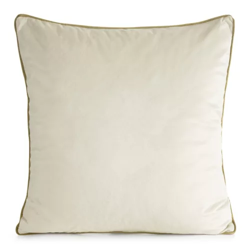 Gaja2 bársony párnahuzat Világosbézs 45x45 cm
