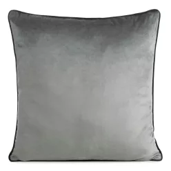 Gaja2 bársony párnahuzat Acélszürke 60x60 cm