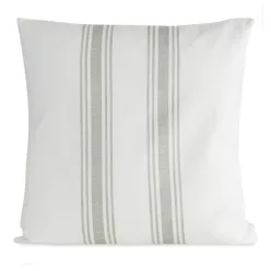 Len díszpárnahuzat Krémszín 50x50 cm